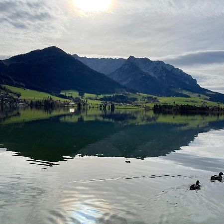 Ferienhaus Kaiserblick - Fewo2 Walchsee Exteriér fotografie