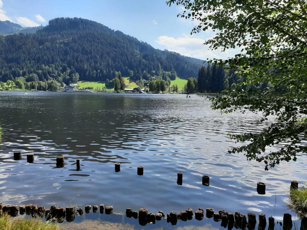 Ferienhaus Kaiserblick - Fewo2 Walchsee Exteriér fotografie